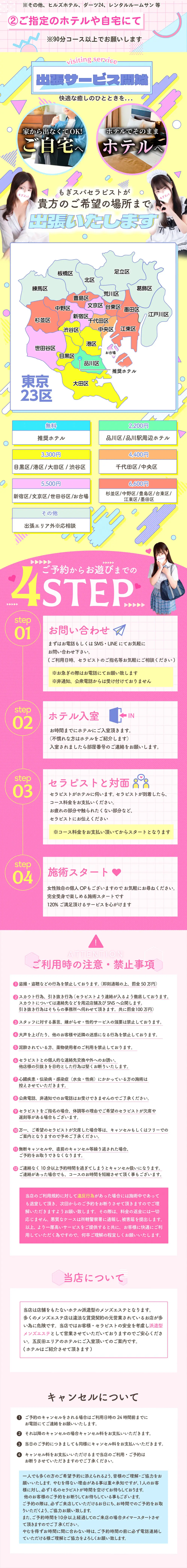 もぎスパ五反田店の楽しみ方